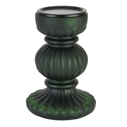 Forest Green Bonbon Large Candle Holder - Eudemonia Home Goods