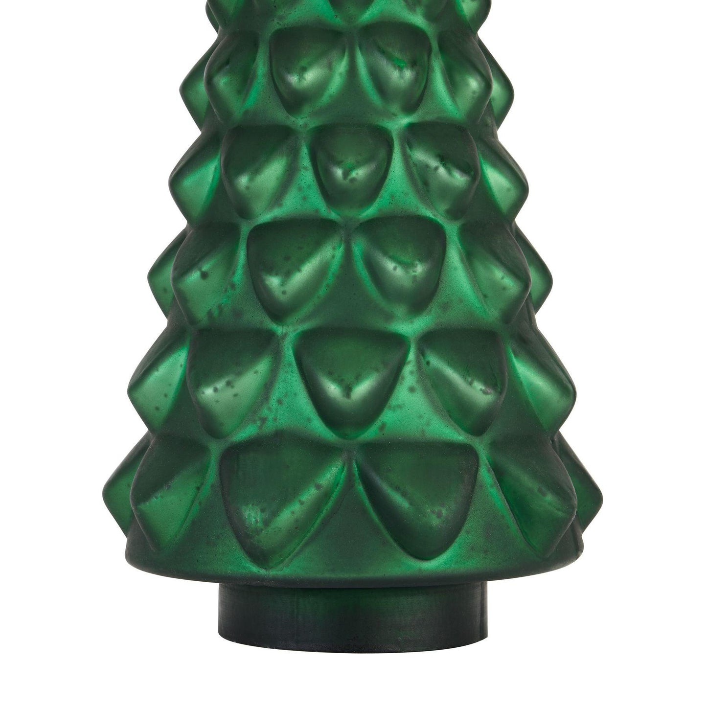 Noel Collection Forest Green Glass Decorative Tree - Eudemonia Home Goods