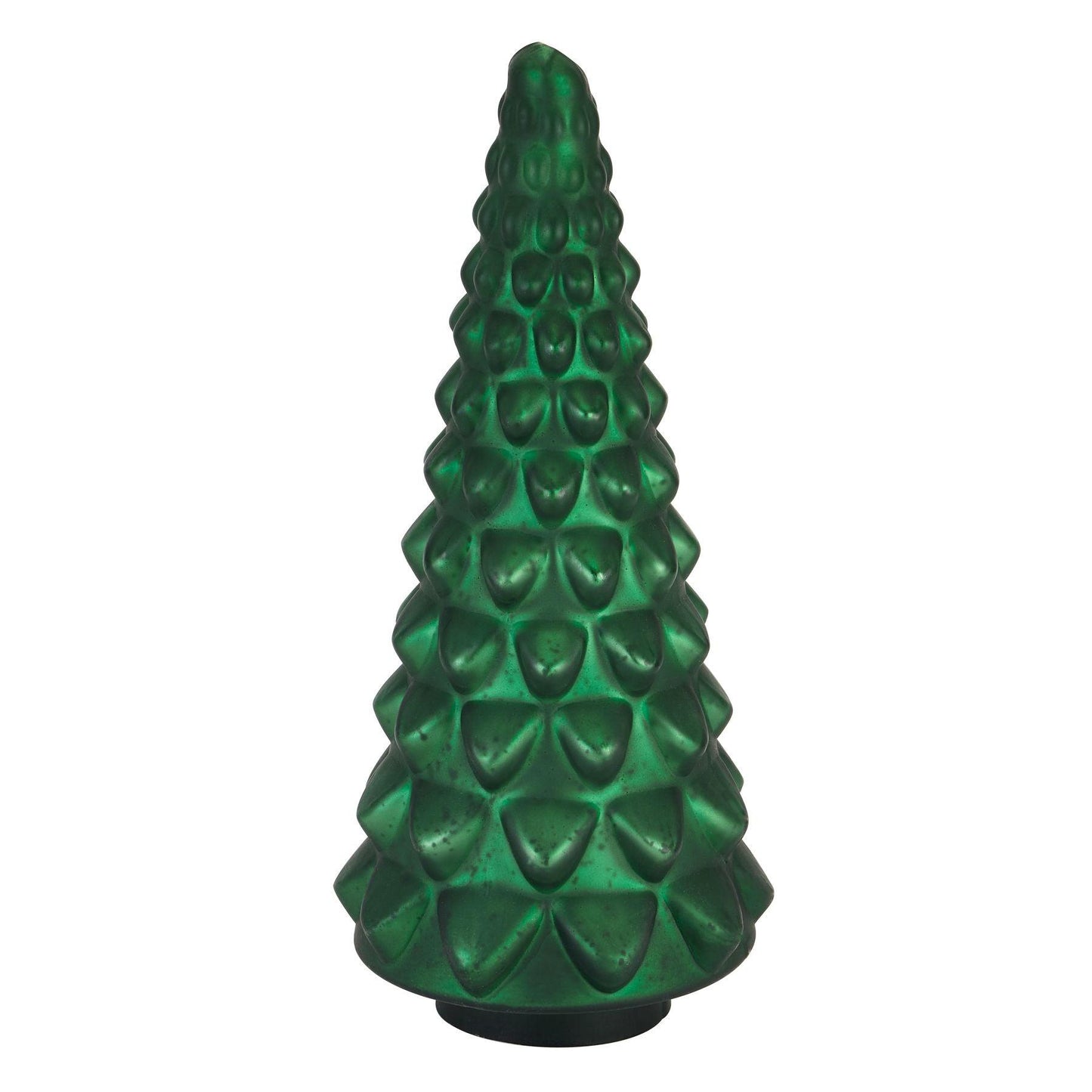 Noel Collection Forest Green Glass Decorative Tree - Eudemonia Home Goods