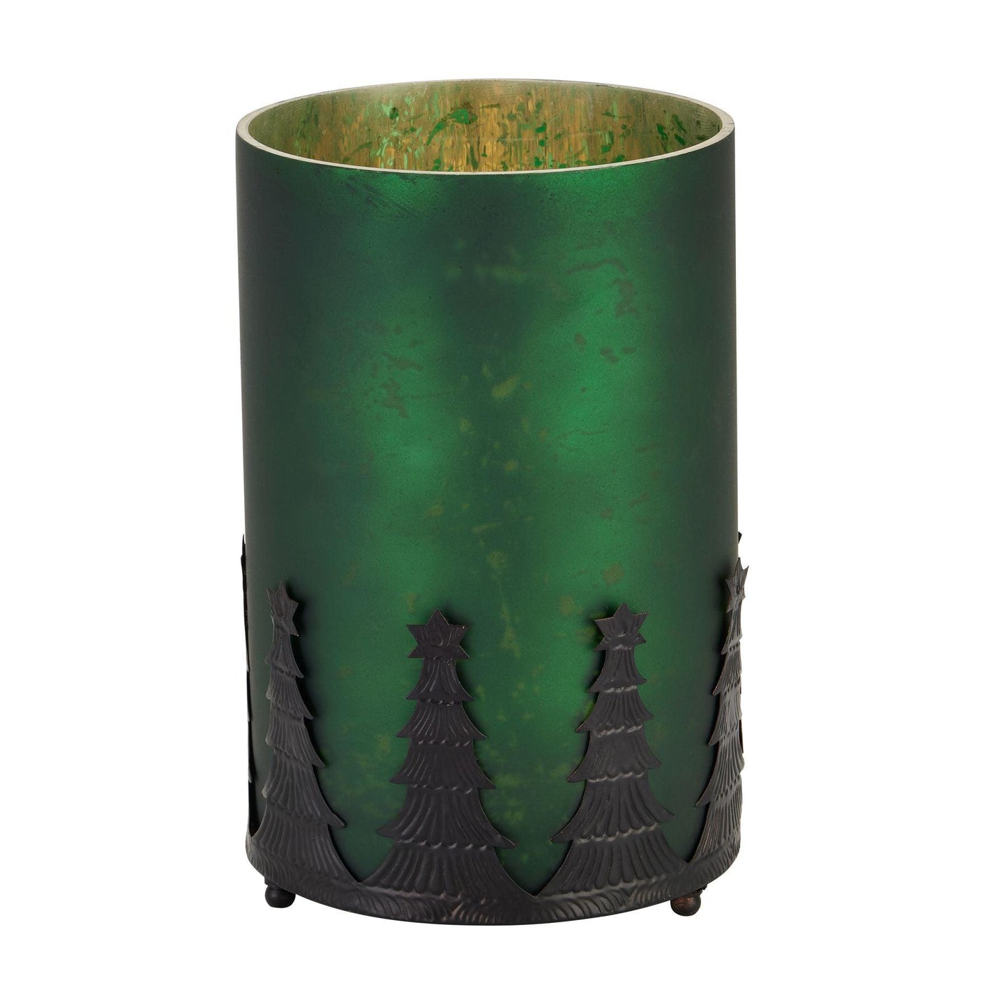 The Noel Collection Forest Green Large Tree Candle Holder - Eudemonia Home Goods