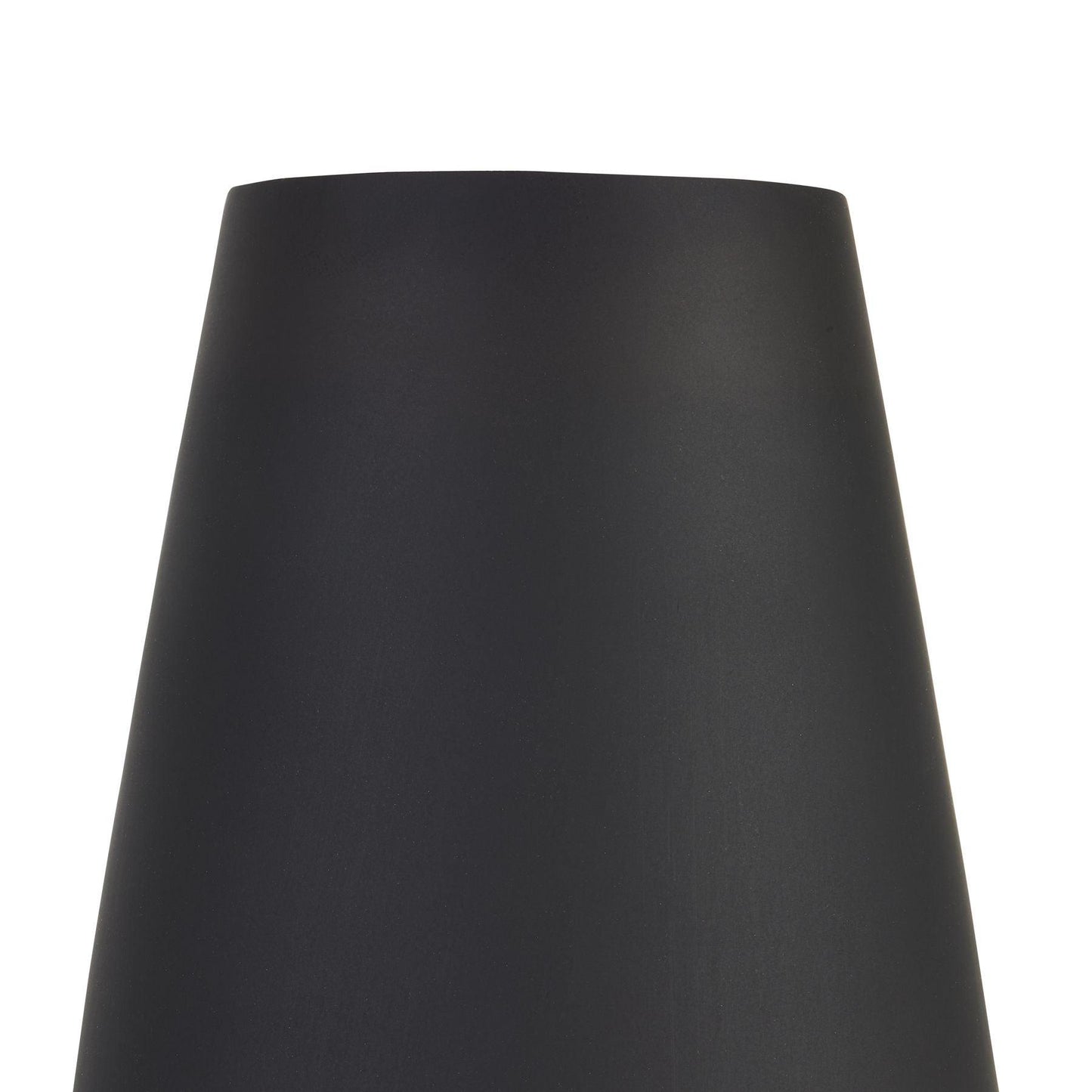 Black Glass Vase - Eudemonia Home Goods