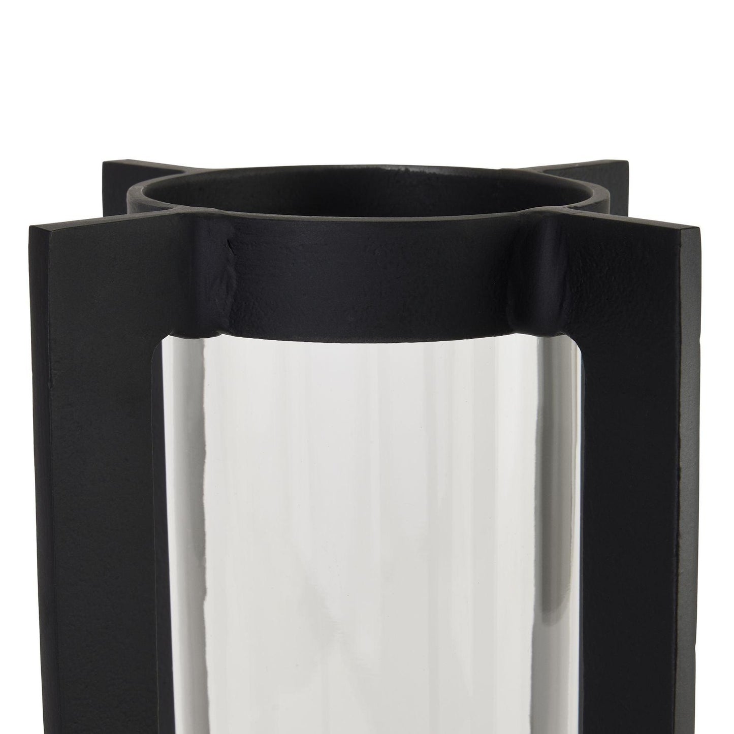 Black Hurrican Lantern - Eudemonia Home Goods