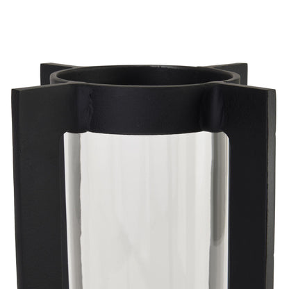 Black Hurrican Lantern - Eudemonia Home Goods