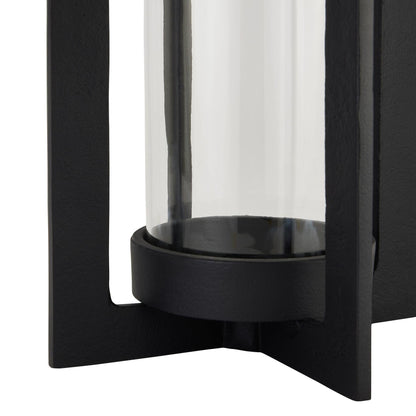 Black Hurrican Lantern - Eudemonia Home Goods