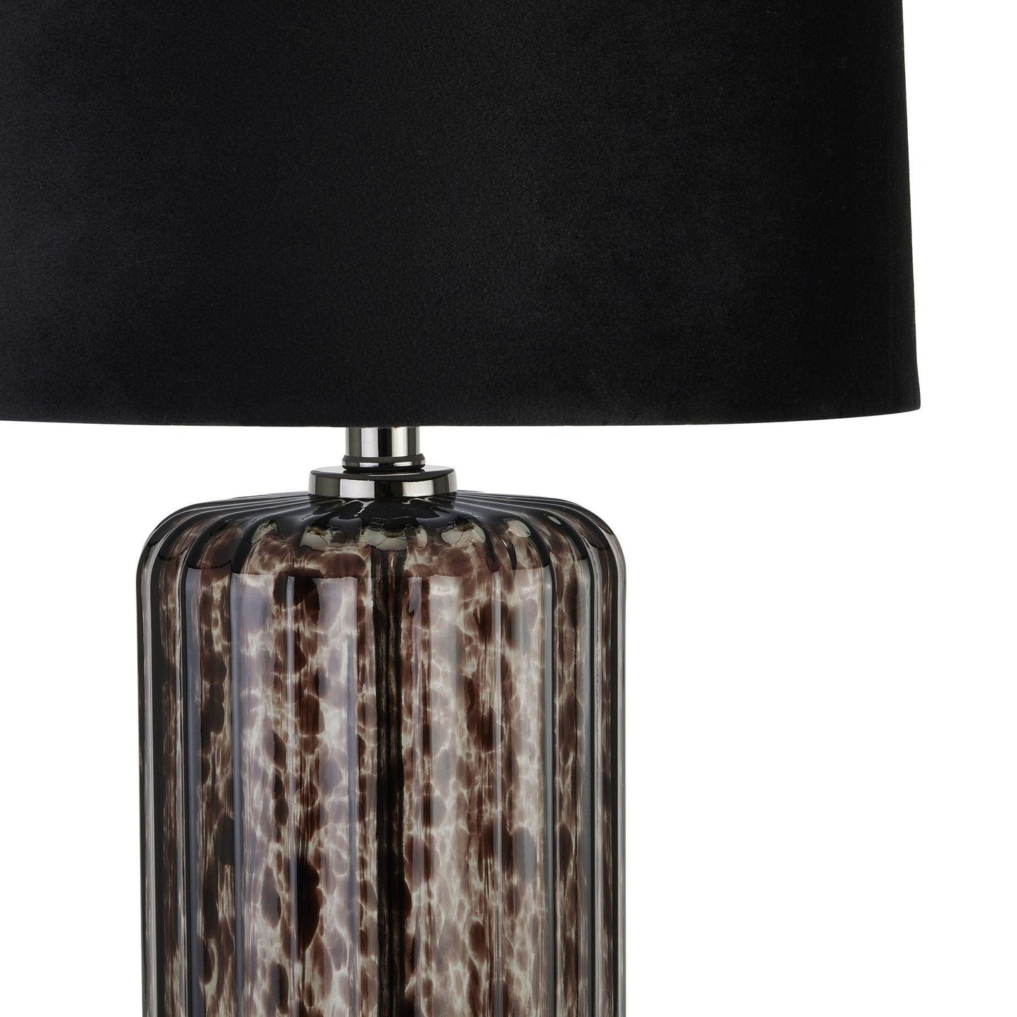 Black Dapple Alberta Lamp - Eudemonia Home Goods