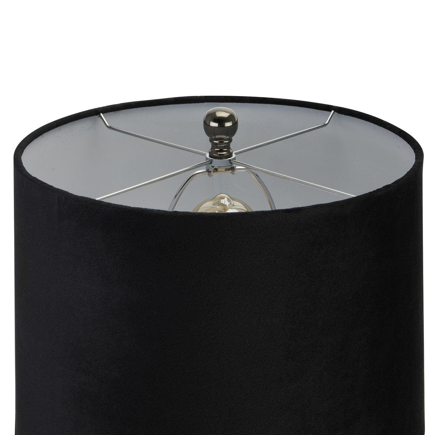 Black Dapple Alberta Lamp - Eudemonia Home Goods