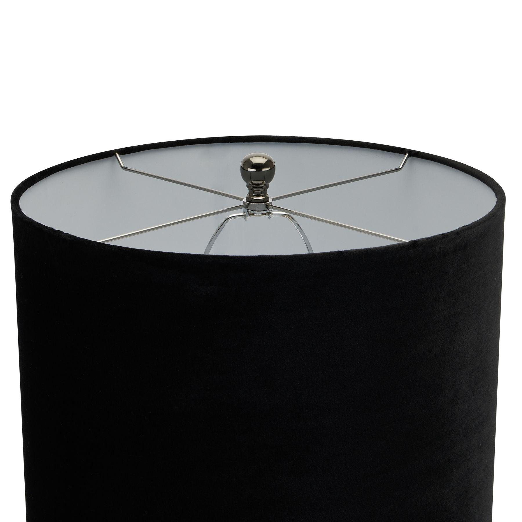 Black Dapple Perugia Lamp - Eudemonia Home Goods