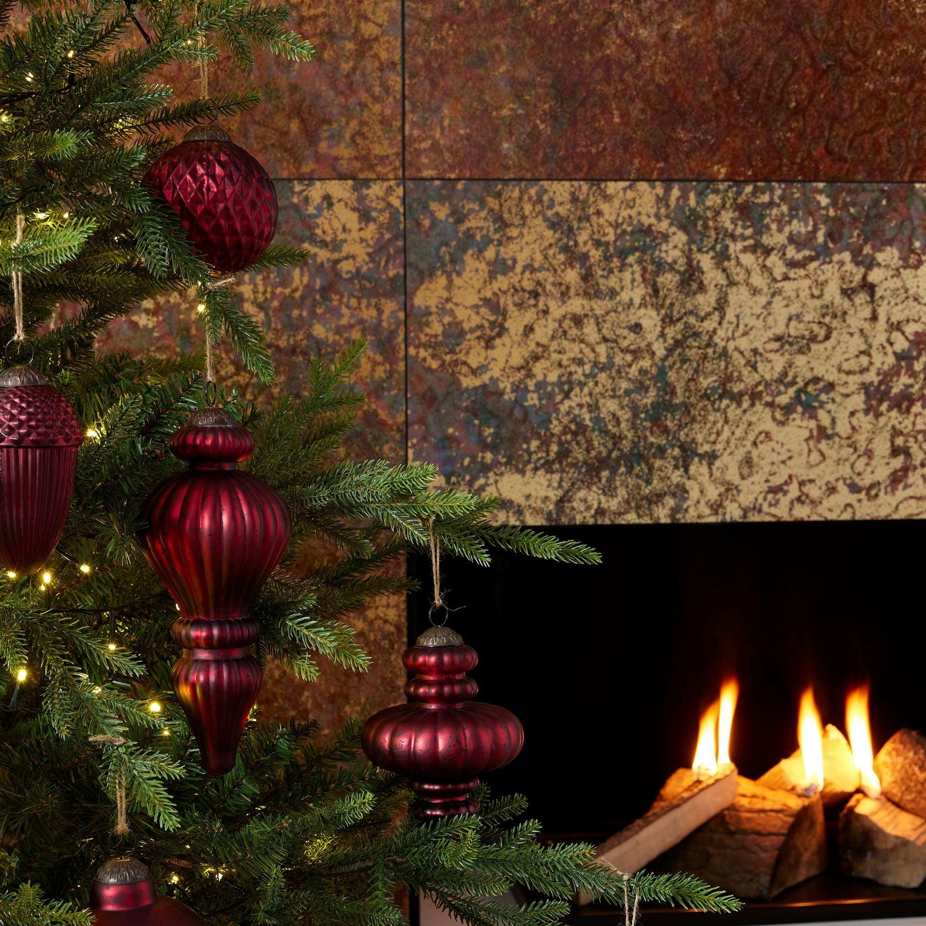 The Noel Collection Ruby Red Statement Bauble - Eudemonia Home Goods