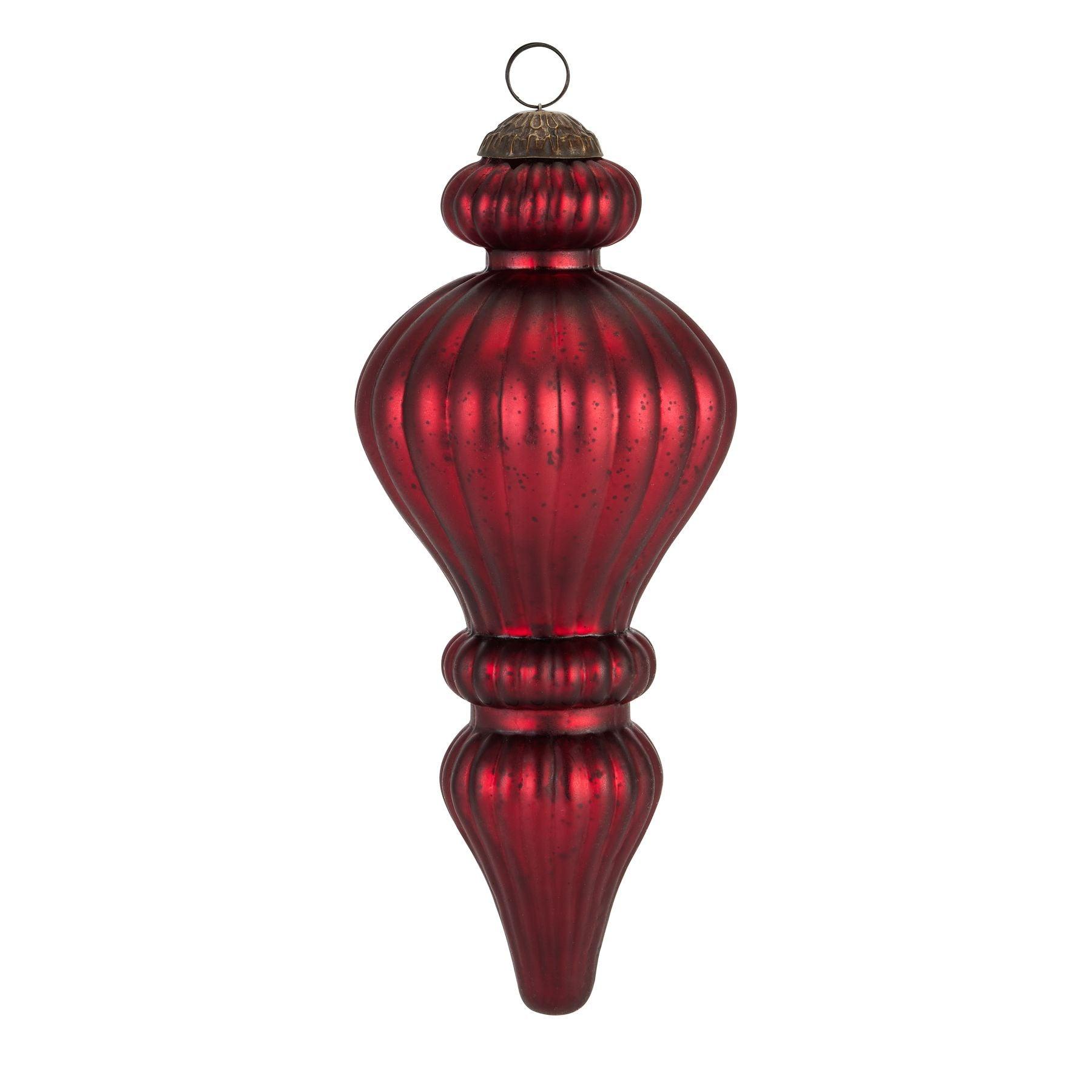 The Noel Collection Ruby Red Statement Bauble - Eudemonia Home Goods