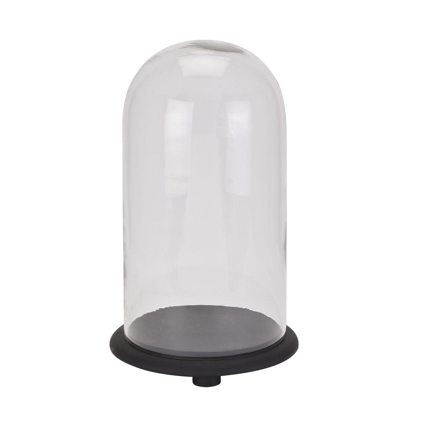 Tall Black Dome Cloche - Eudemonia Home Goods