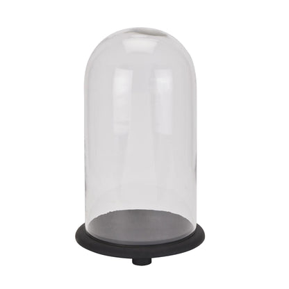 Tall Black Dome Cloche - Eudemonia Home Goods
