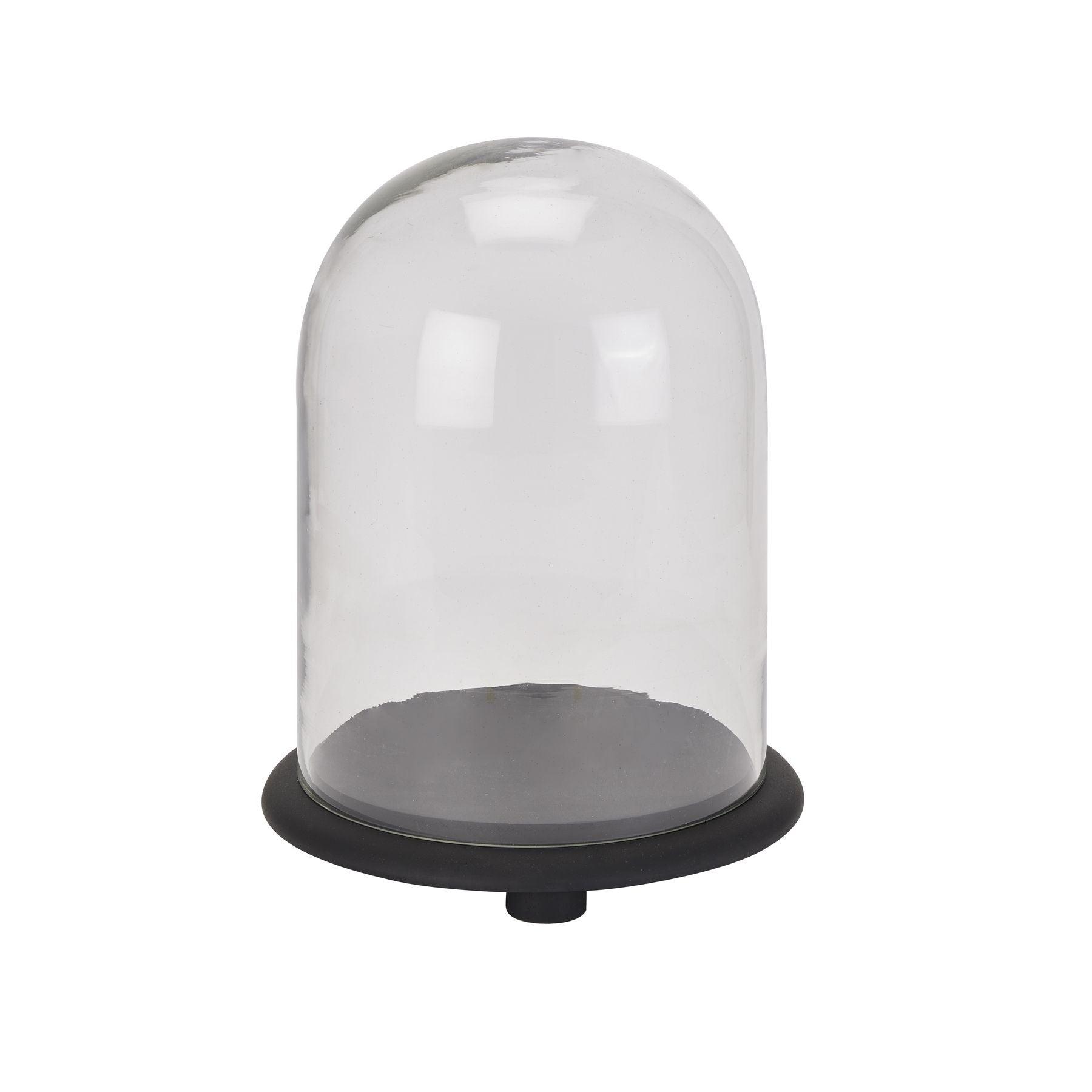 Black Dome Cloche - Eudemonia Home Goods