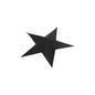 Matt Black Convexed Large Star - Eudemonia Home Goods