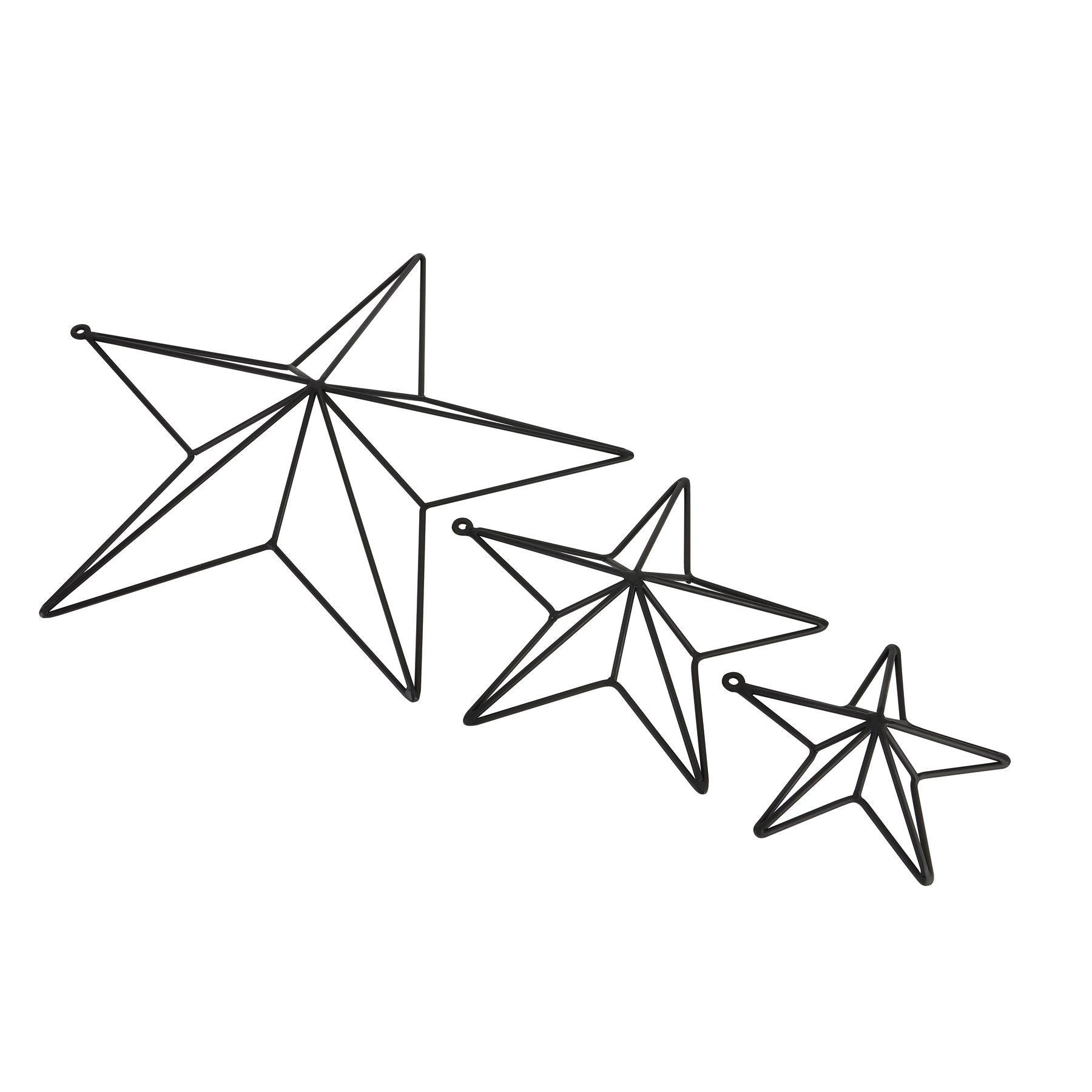 Matt Black Convexed Star Frame - Eudemonia Home Goods