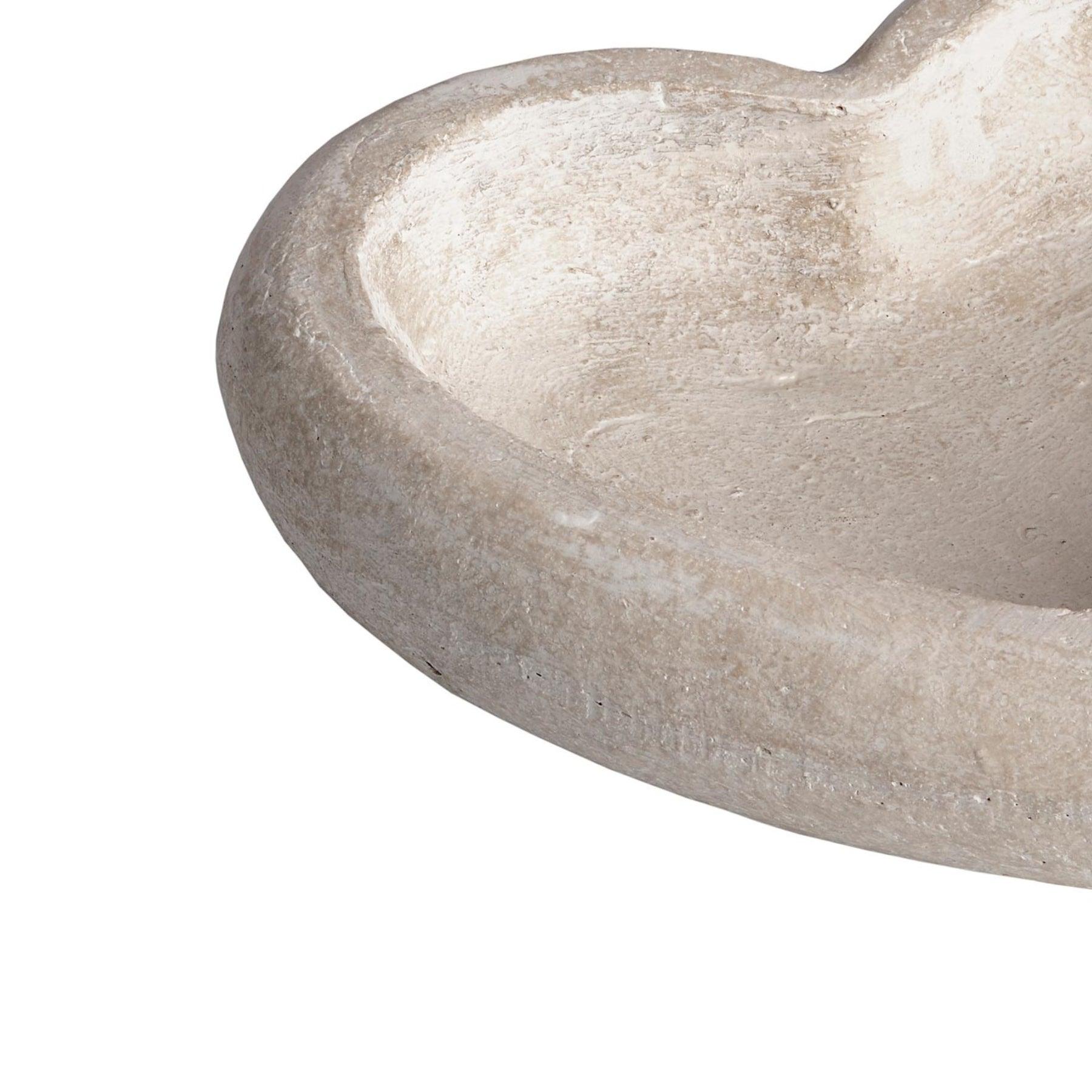 Deep Stone Heart Dish - Eudemonia Home Goods